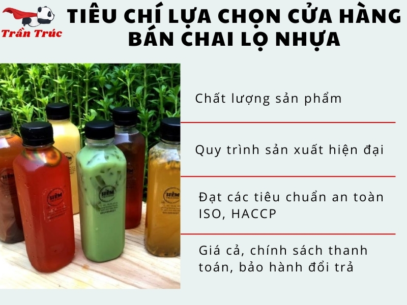 cung cấp chai nhựa pet