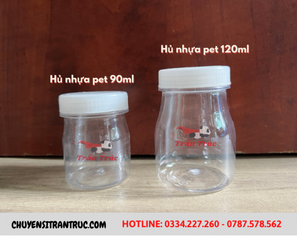 hũ nhựa pet 90ml