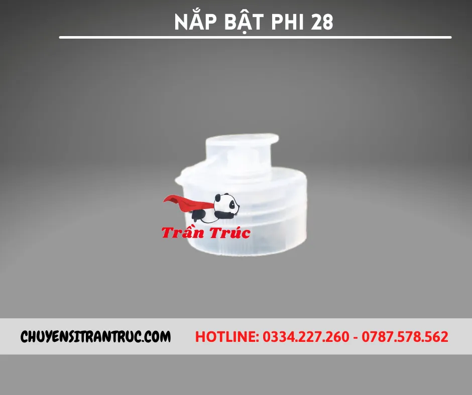 Nắp bật phi 28