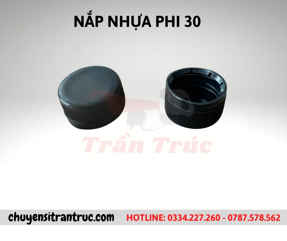 nắp nhựa phi 30