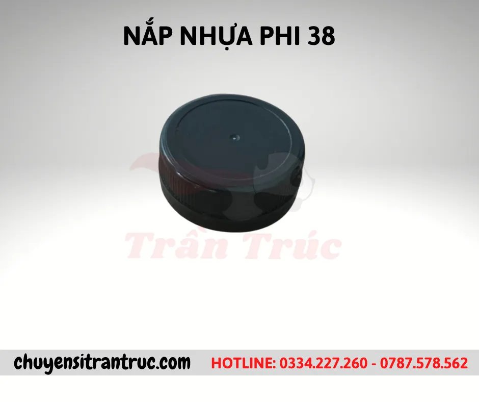 Nắp nhựa phi 38